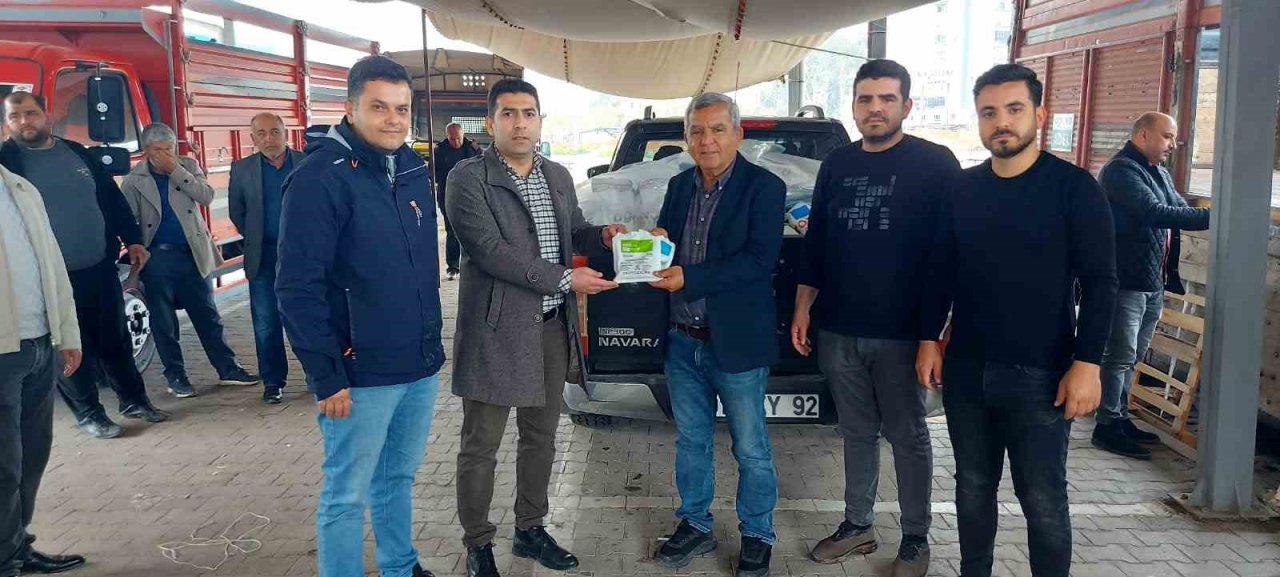 Üreticilere soya tohumu dağıtıldı