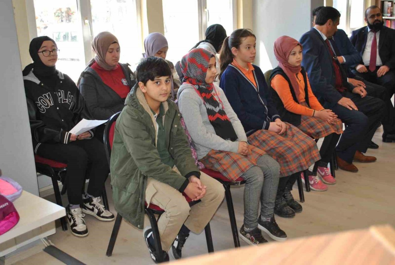 İhsaniye’de Kütüphane Haftası kutlandı