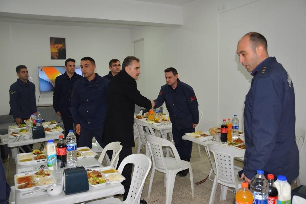Kaymakam Odabaş, jandarma ile iftarda bir araya geldi