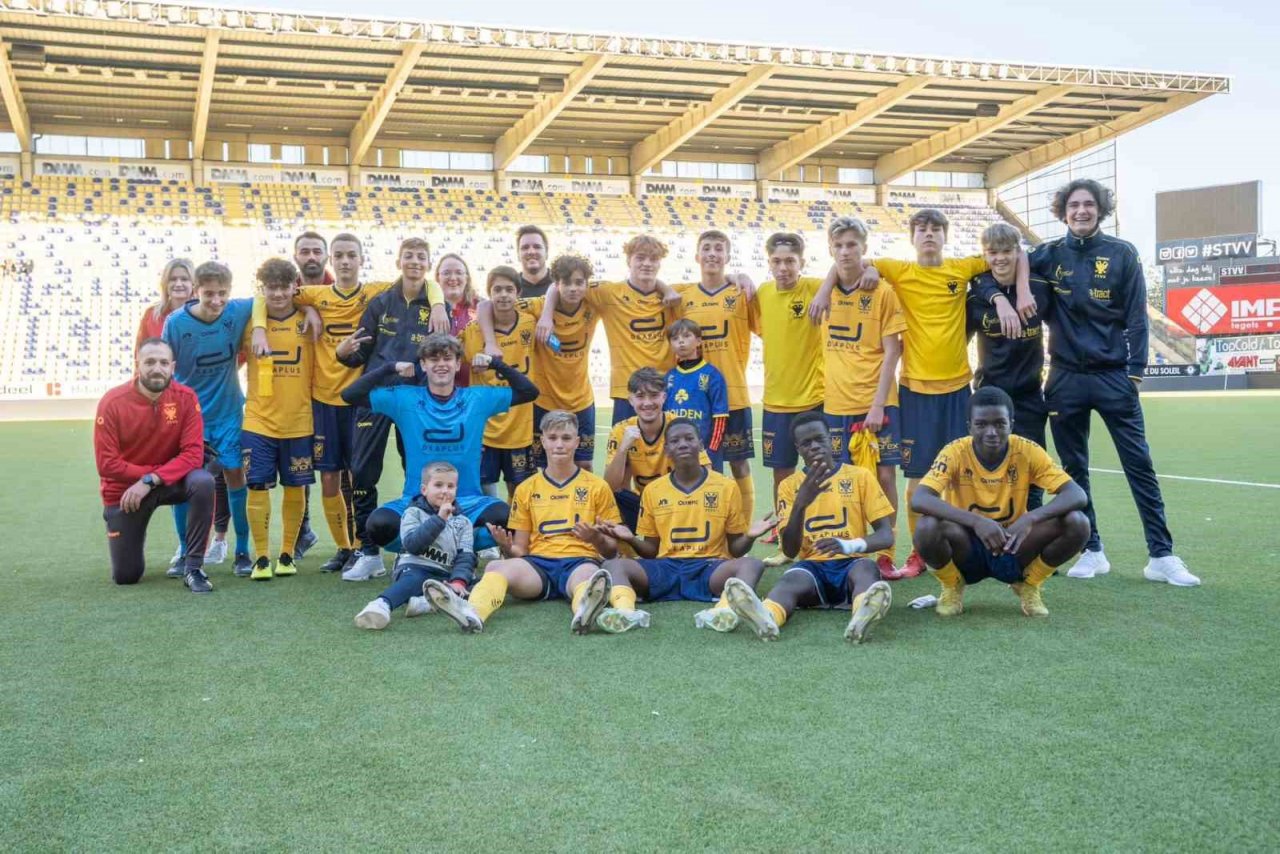 Belçika U16’da şampiyon, Türk antrenörlerin çalıştırdığı Sint-Truiden