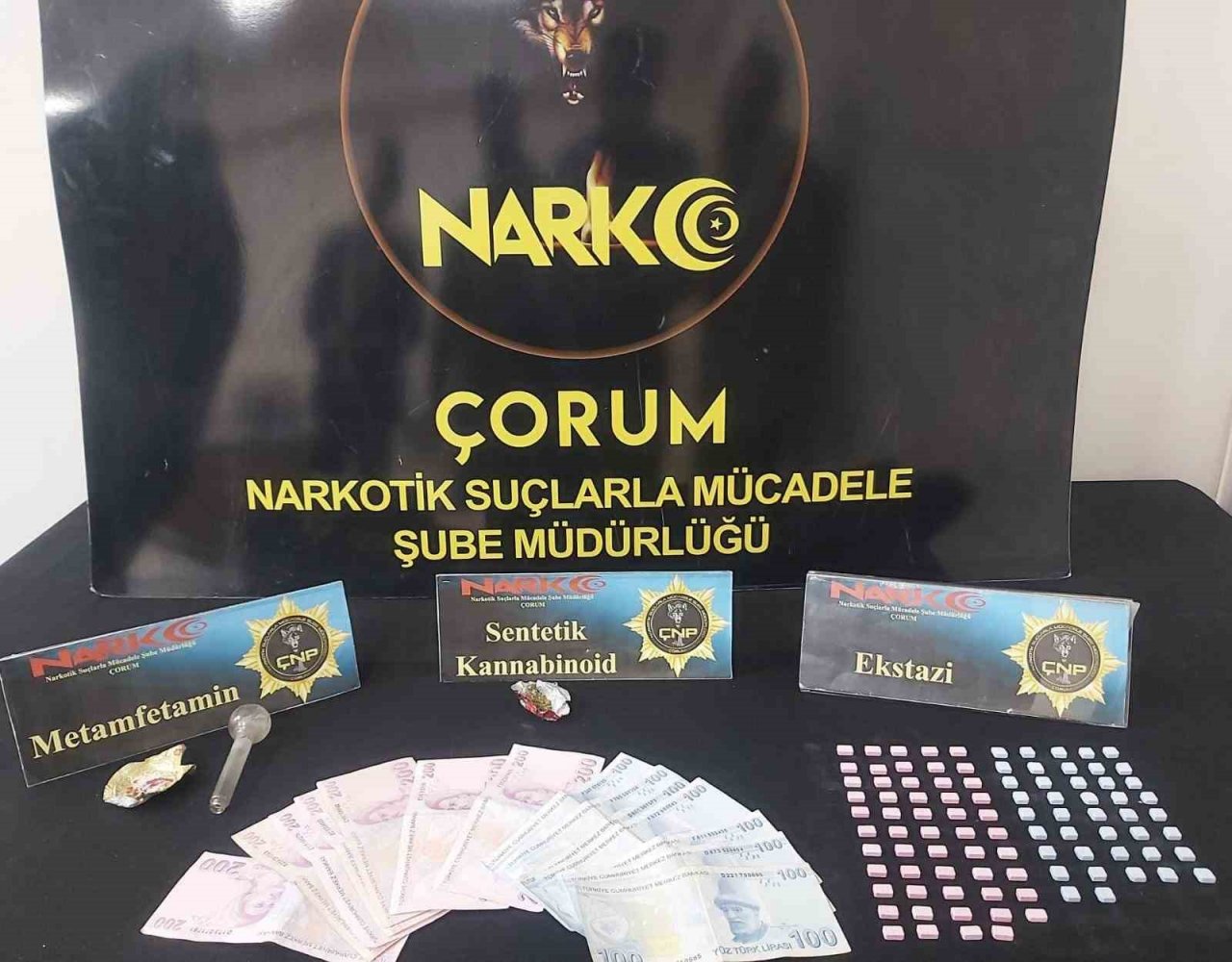 Çorum polisinden uyuşturucu operasyonu: 10 tutuklama