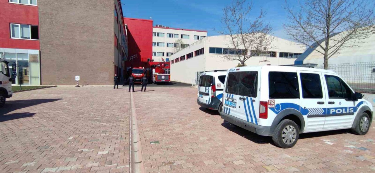 Kolejde çıkan yangında tahliye edilen öğrenciler evlerine gönderildi