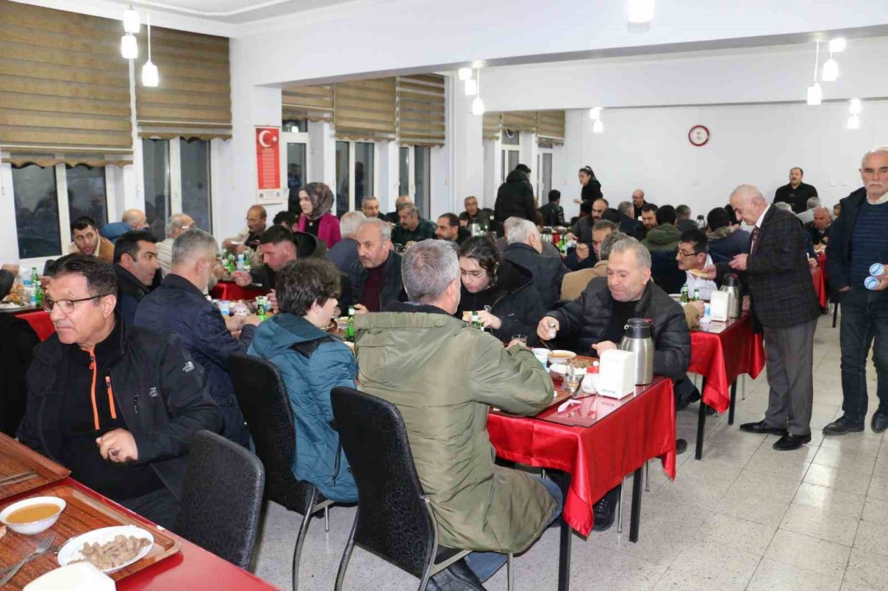 Tarım personele iftarda buluştu