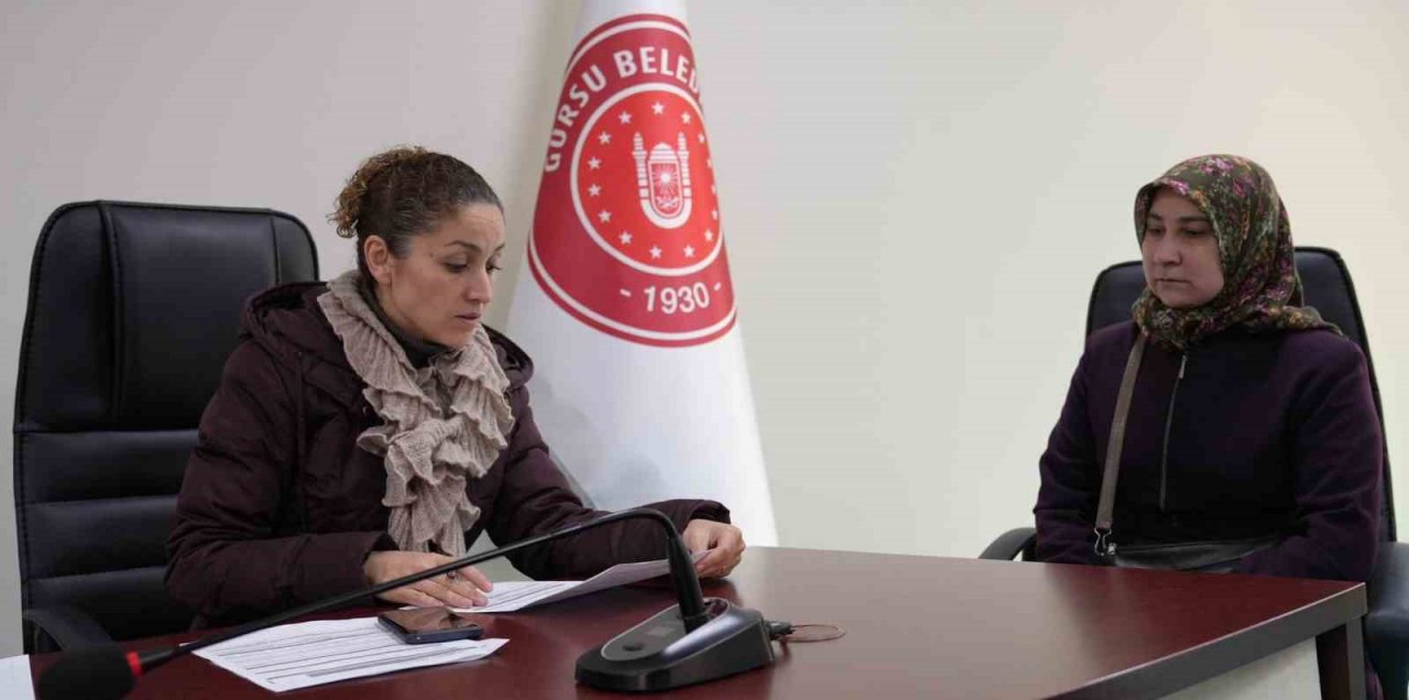 Gürsu Belediyesi’nden kadınlara iş fırsatı