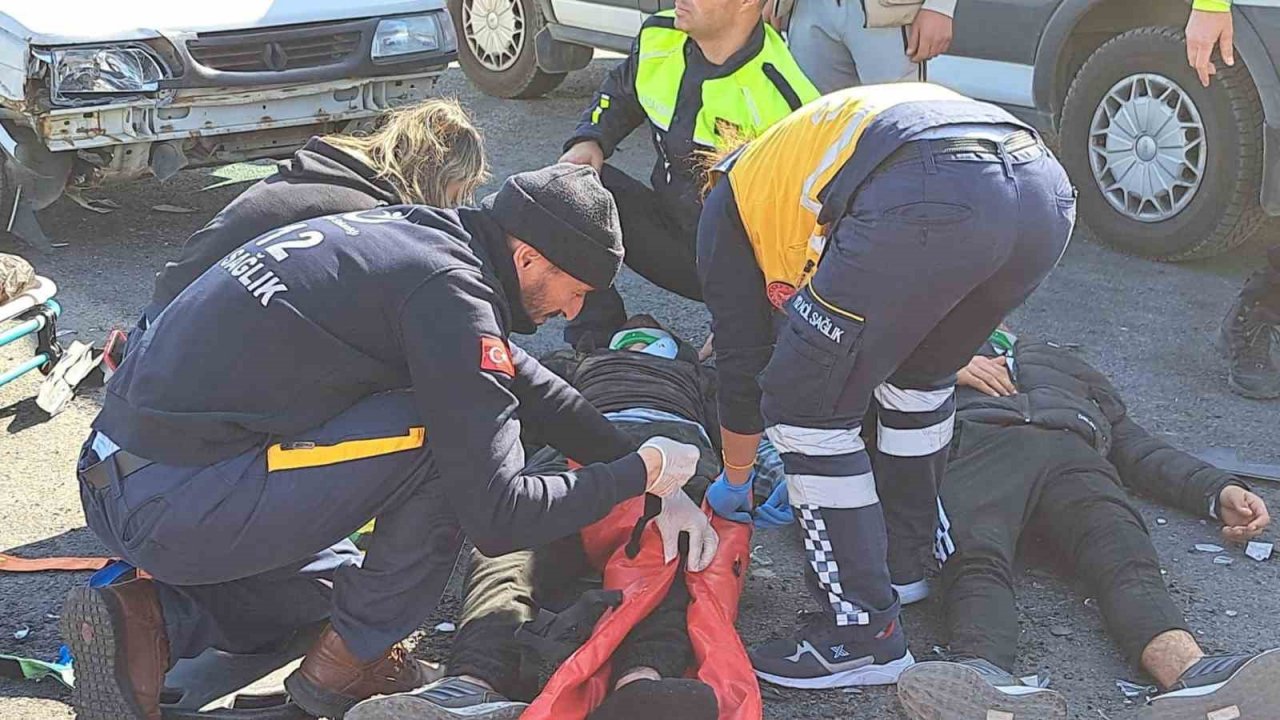 Söke’de motosiklet ve otomobil çarpıştı: 2 yaralı