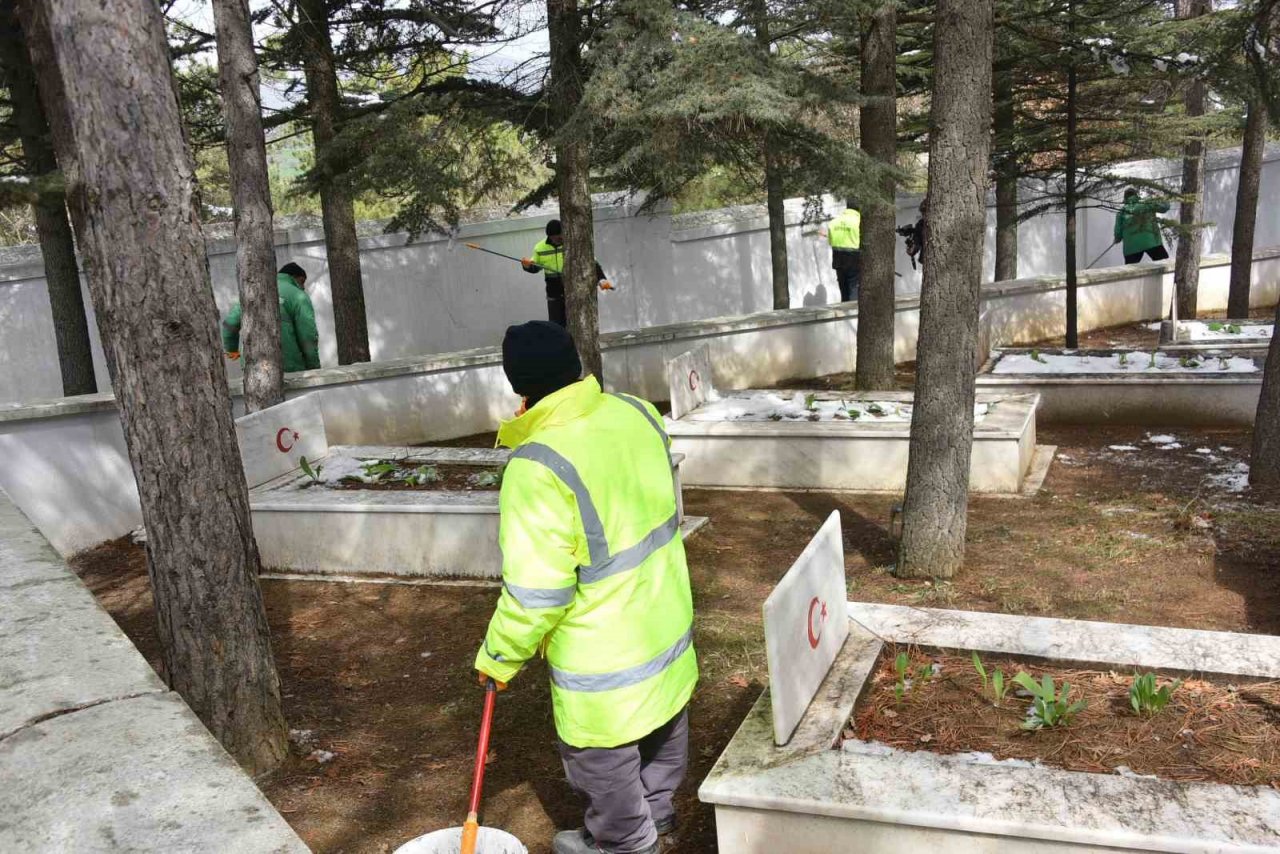 İnönü Savaşları Bozüyük Şehitliği’nde tören hazırlıkları tamamlandı