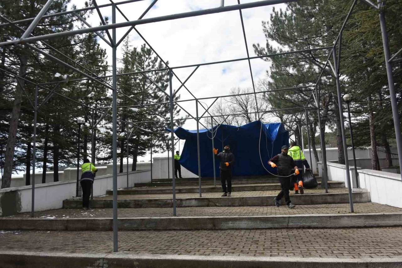 İnönü Savaşları Bozüyük Şehitliği’nde tören hazırlıkları tamamlandı
