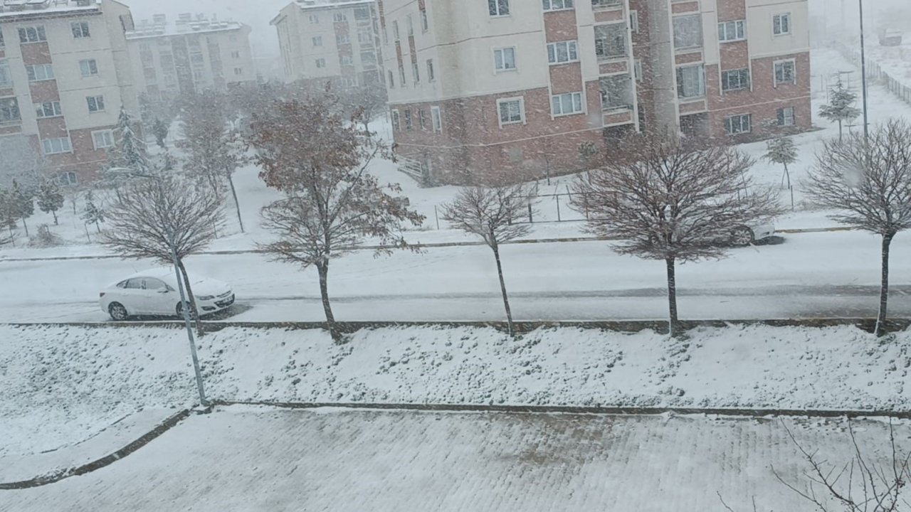 Erciş’te Mart ayı karlı bitti