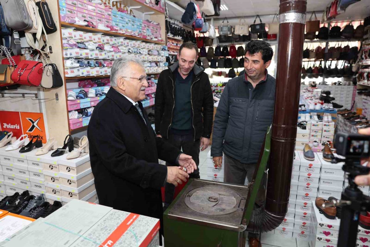 Başkan Büyükkılıç, İldem Esnafını ziyaret etti