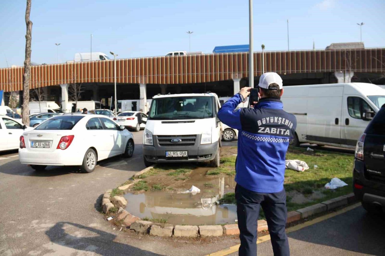 Vatandaşların güvenliği için pazar alanında denetim