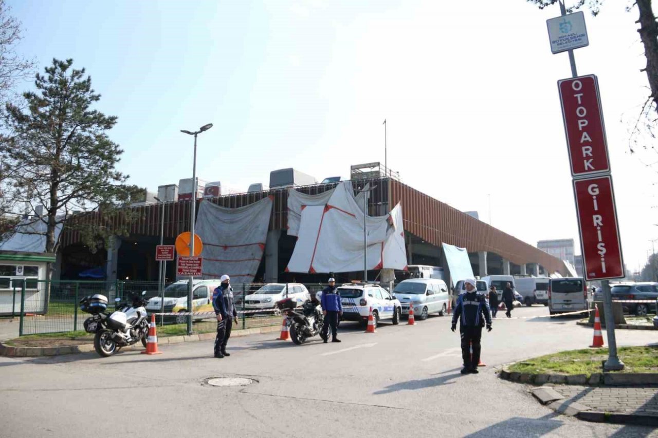 Vatandaşların güvenliği için pazar alanında denetim