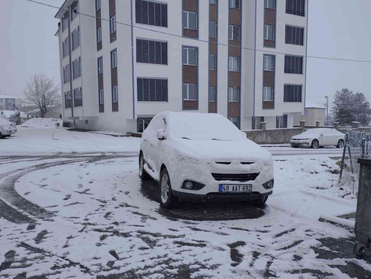 Varto’da kar yağışı