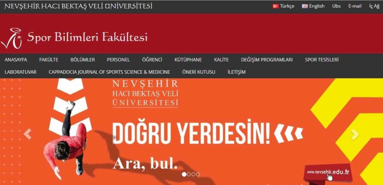 NEVÜ Spor Bilimleri Fakültesi Erasmus anlaşması imzaladı