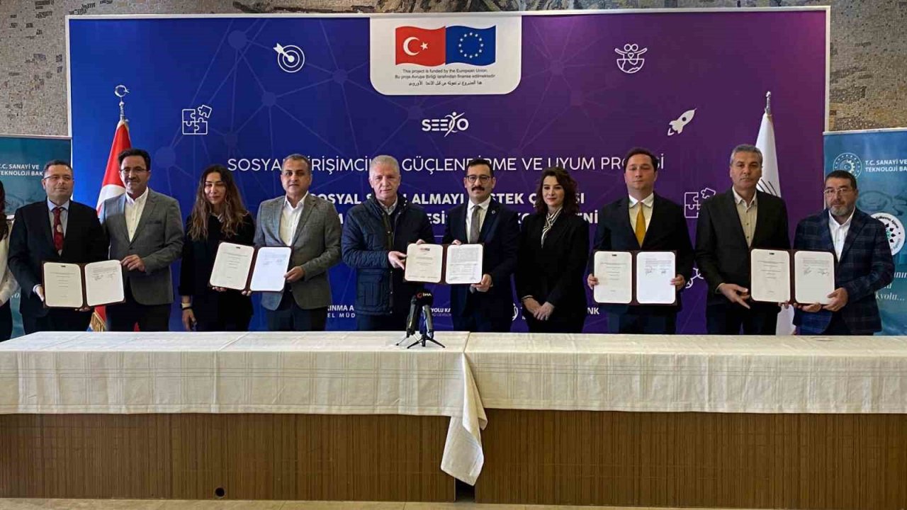 Sosyal Girişimcilik, Güçlendirme ve Uyum Projesi protokolü imzalandı
