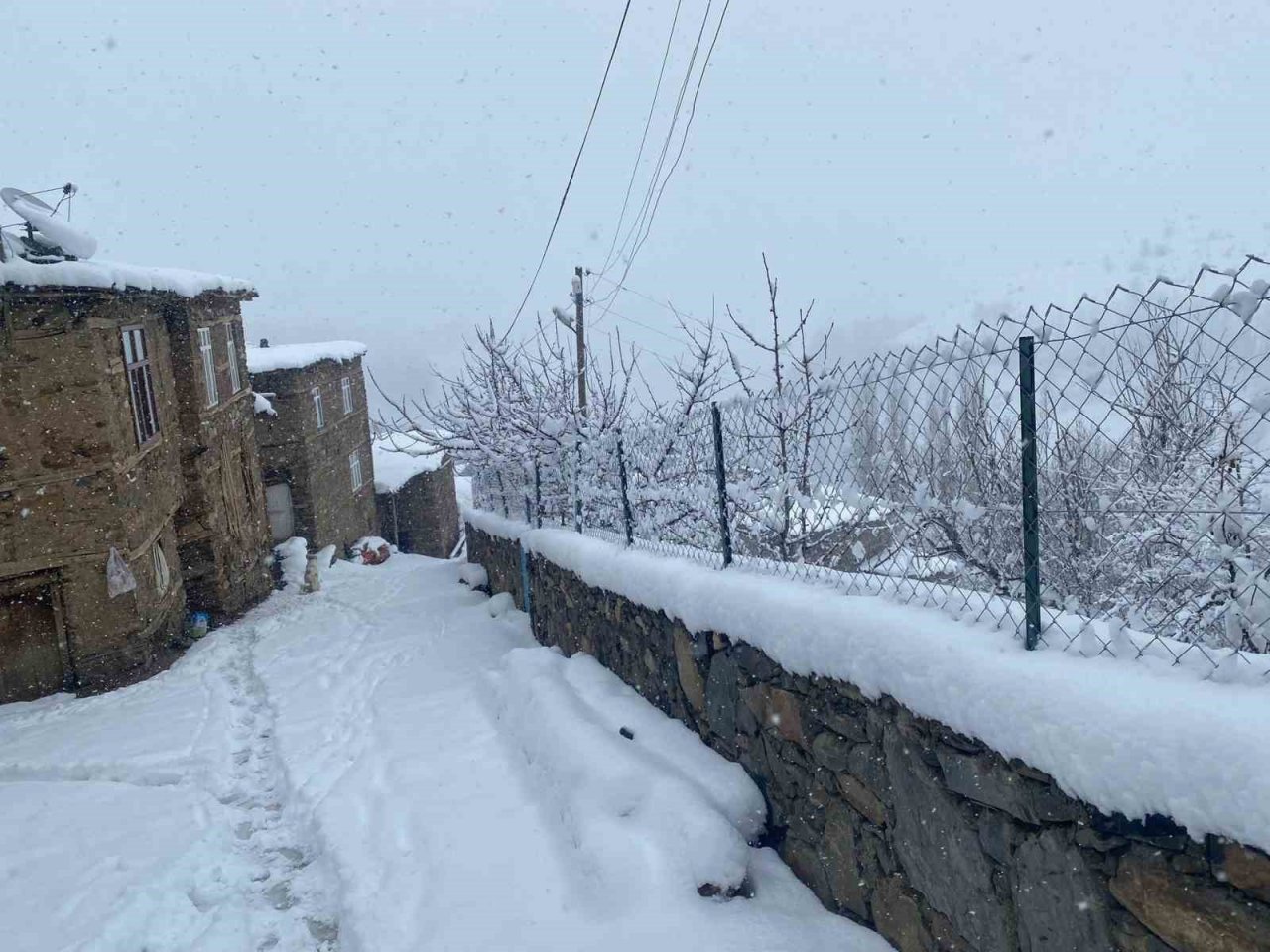 Van’da kar yağışı hayatı olumsuz etkiledi