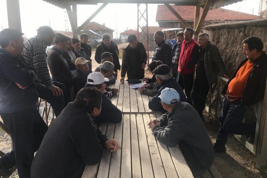 Kıbrıscık’ta 600 bin lira hibe destekli traktör kredisi için kura çekildi