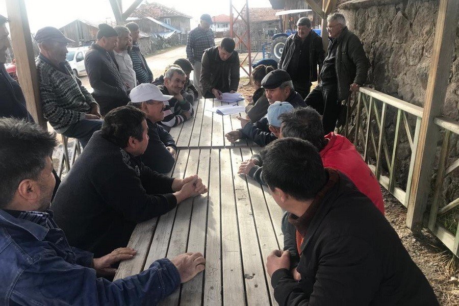 Kıbrıscık’ta 600 bin lira hibe destekli traktör kredisi için kura çekildi