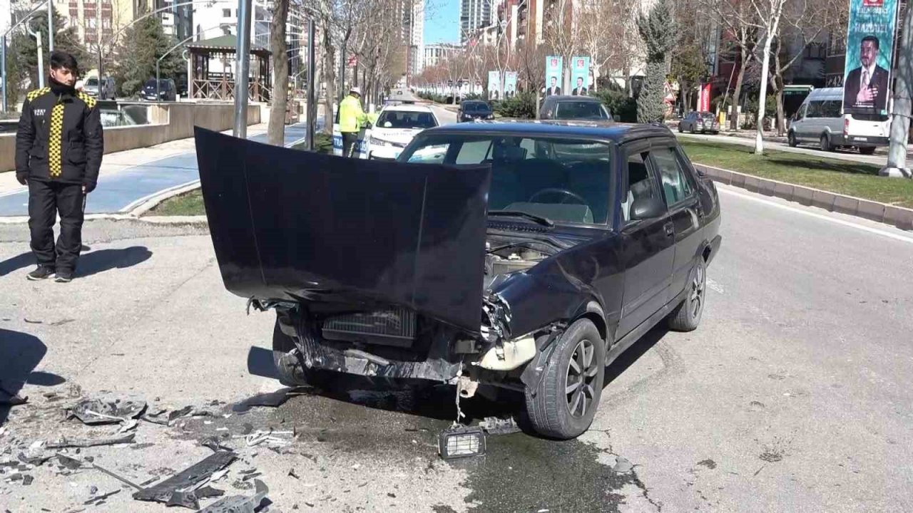 Elazığ’da trafik kazası: 1 yaralı