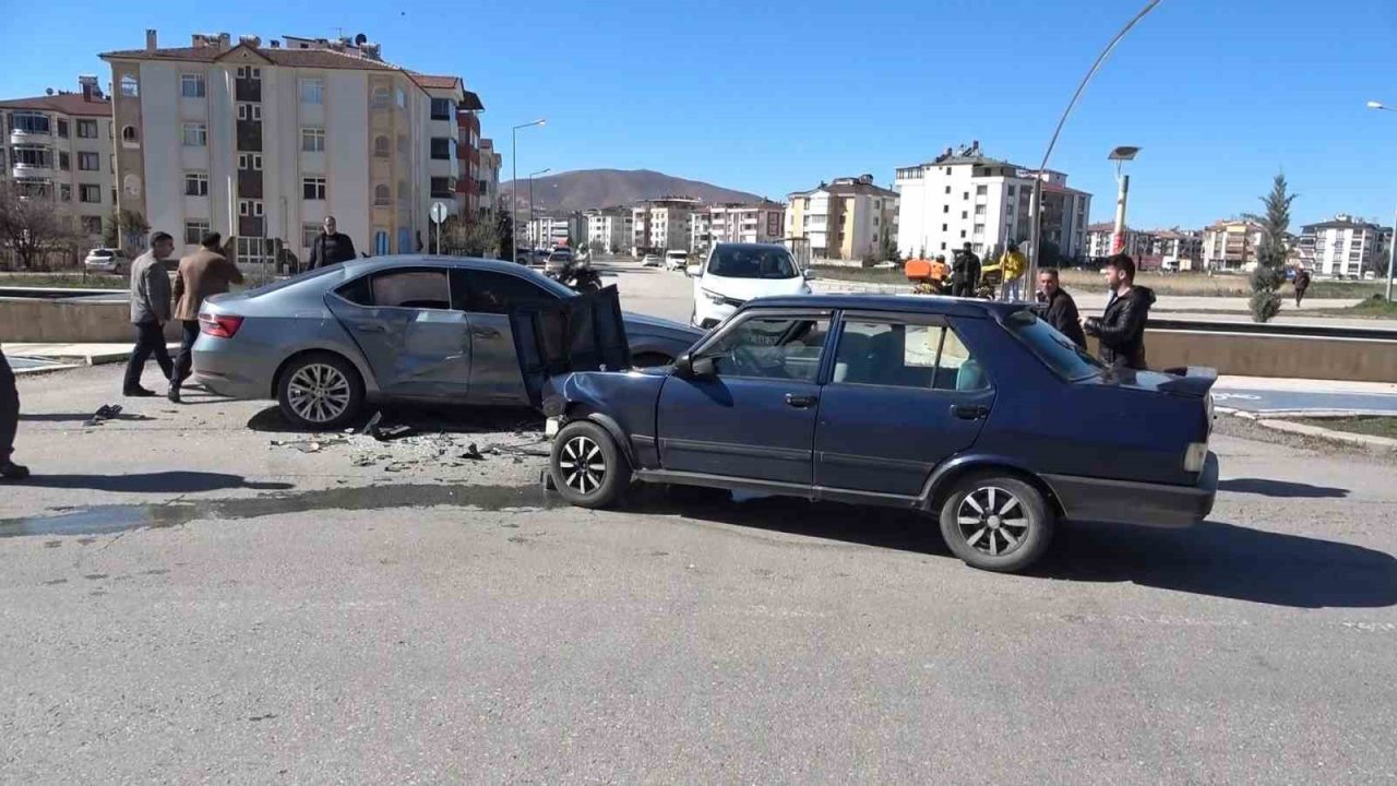 Elazığ’da trafik kazası: 1 yaralı