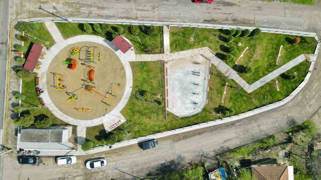 Orhan Alimoğlu Parkı yenilendi