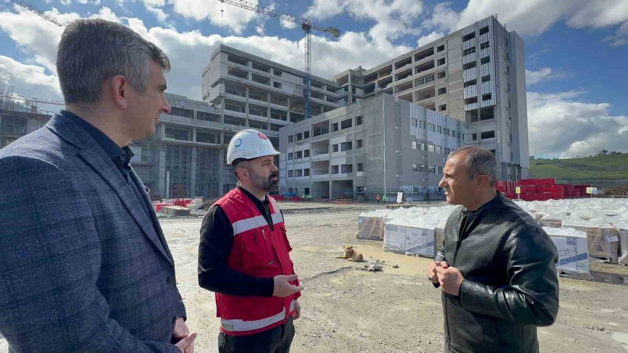 Ordu Şehir Hastanesi yükseliyor