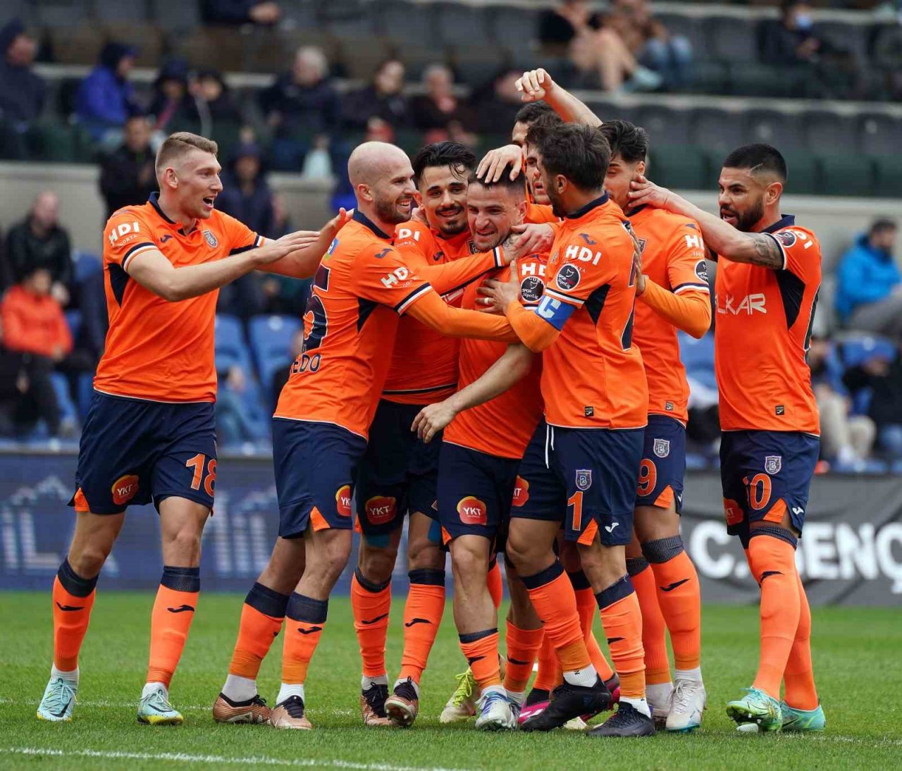 Spor Toto Süper Lig: Başakşehir: 1 - MKE Ankaragücü: 0 (İlk yarı)