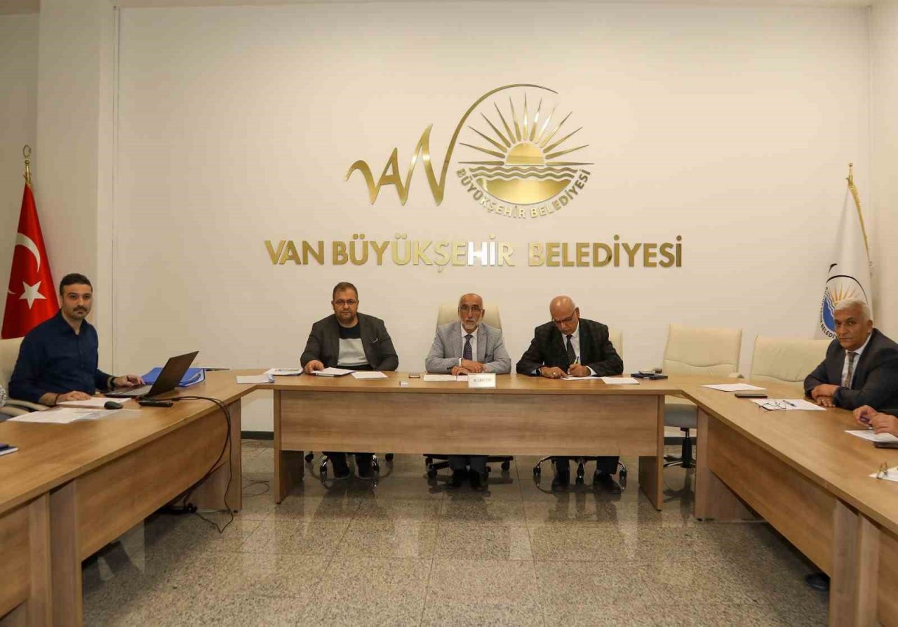Van Büyükşehir Belediyesi UKOME toplantısı yapıldı