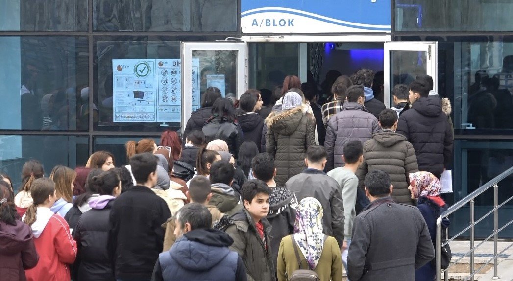 Çankırı’da MSÜ sınavı heyecanı