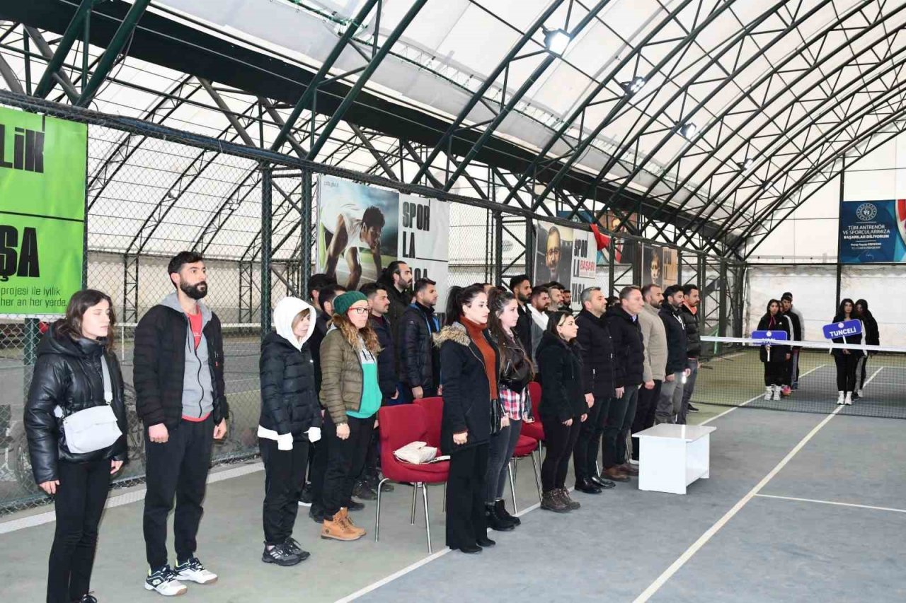Şırnak’ta tenis bölge müsabakasına 145 sporcu katılıyor