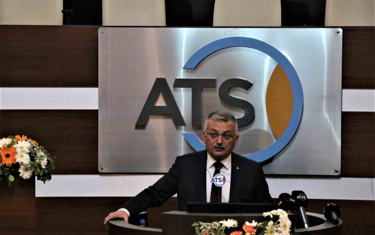 ATSO Başkanı Ali Bahar “2000 yılında 273 milyon dolar olan ihracatımız bugün 2,5 milyar”