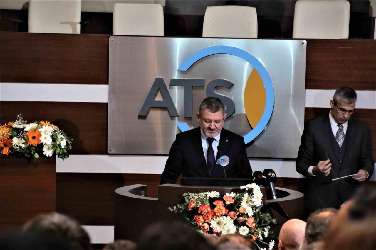 ATSO Başkanı Ali Bahar “2000 yılında 273 milyon dolar olan ihracatımız bugün 2,5 milyar”