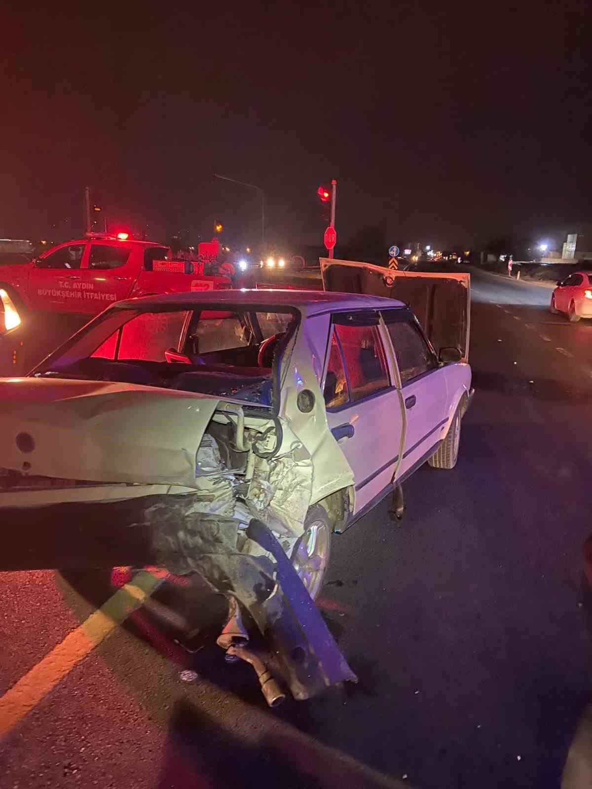 Aydın’da trafik kazası: 1 yaralı