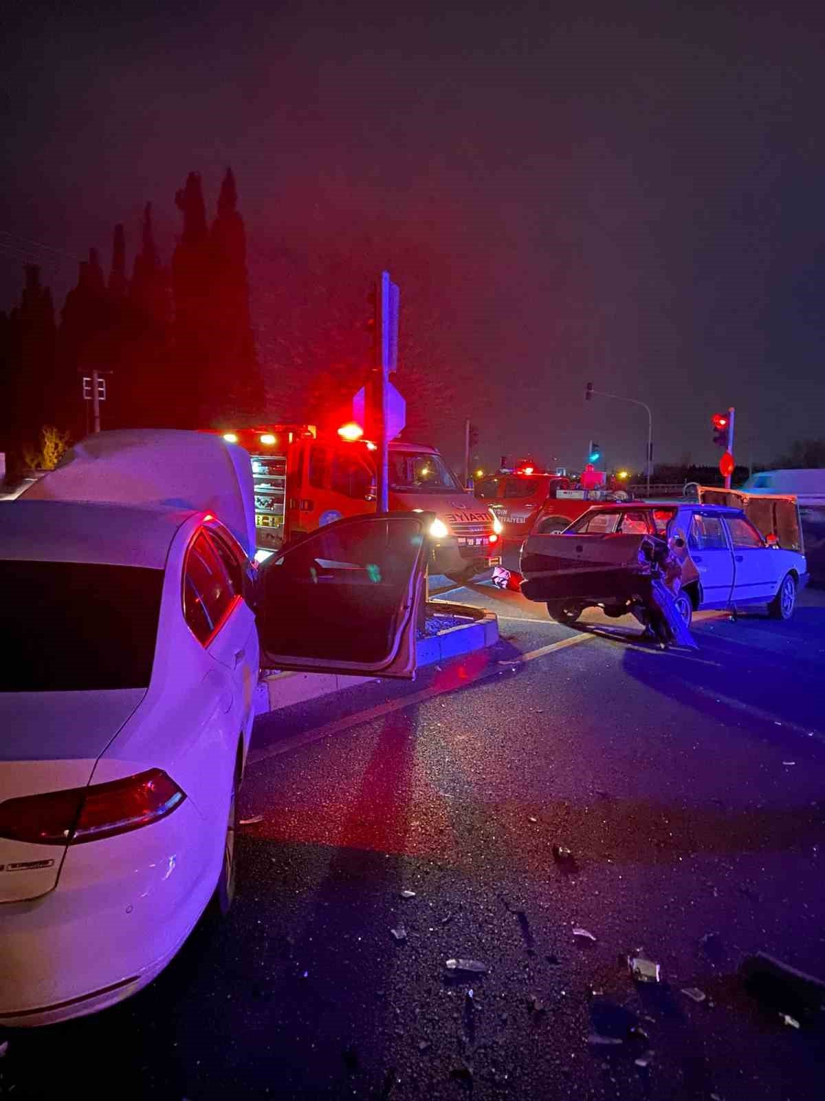 Aydın’da trafik kazası: 1 yaralı