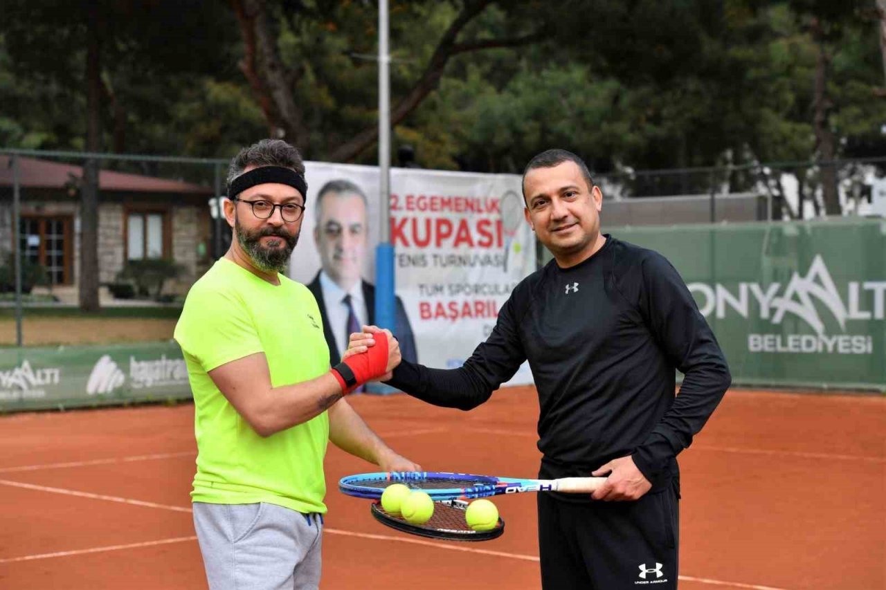 Egemenlik Kupası Tenis Turnuvası başladı