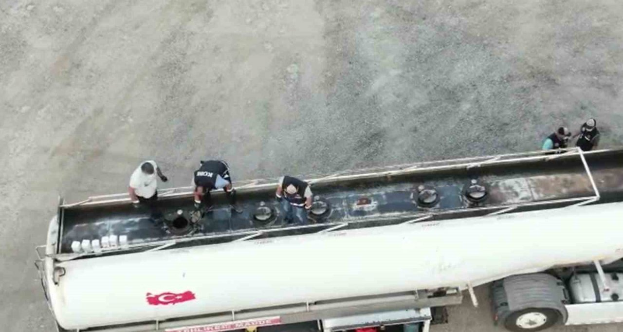 Eskişehir’de polis ekiplerinden kaçak yakıt operasyonu