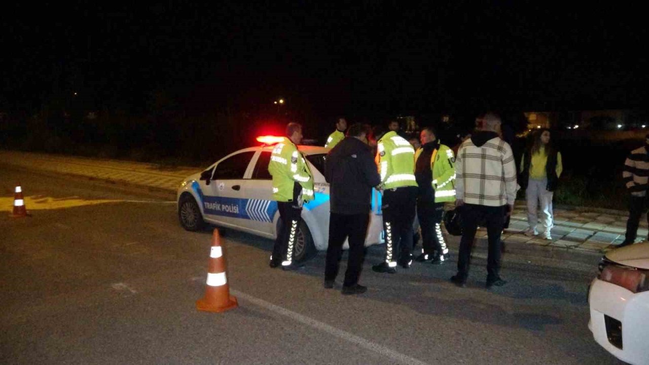 Motosikletteki kaskı başına takmadı, kazada ağır yaralandı