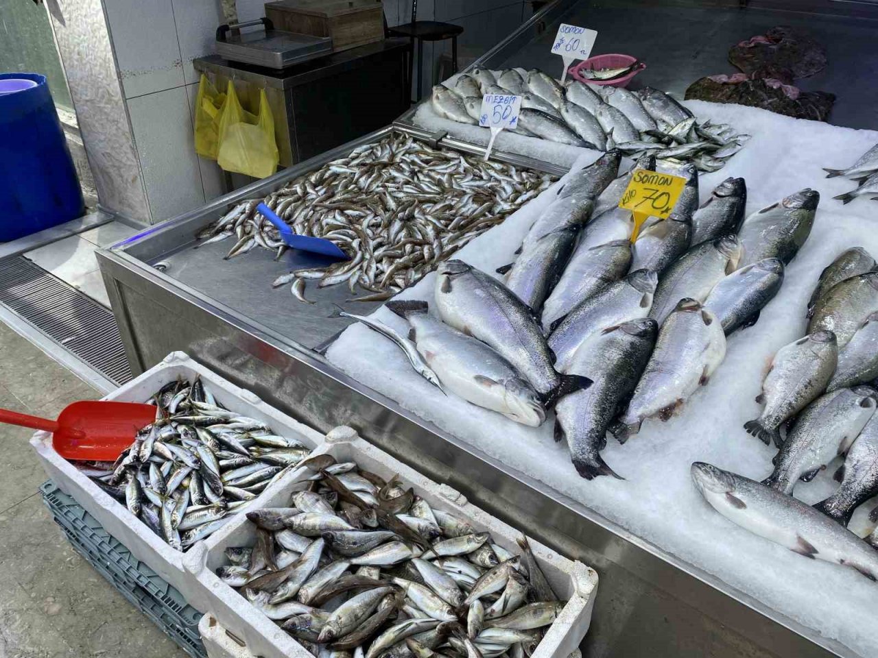 Ramazan’da mezgit ve somon rağbet görüyor