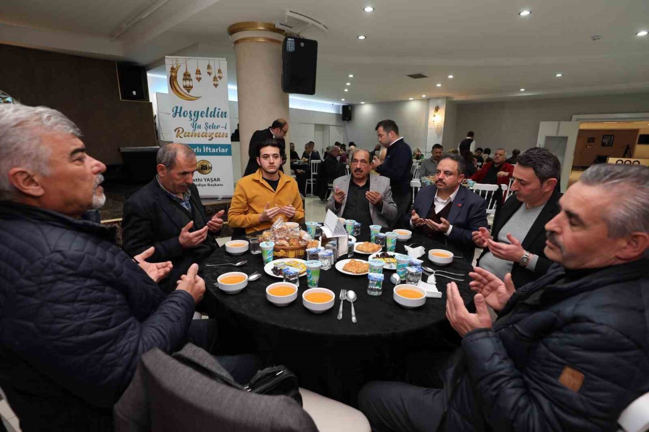 Başkan Yaşar, Kayserili vatandaşlarla iftarda buluştu