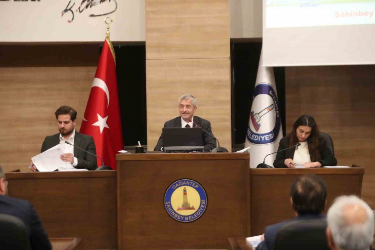 Şahinbey’de Nisan Ayı meclis toplantısı yapıldı