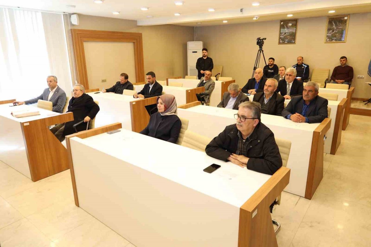 Yahyalı’da Nisan Ayı Meclisi Yapıldı