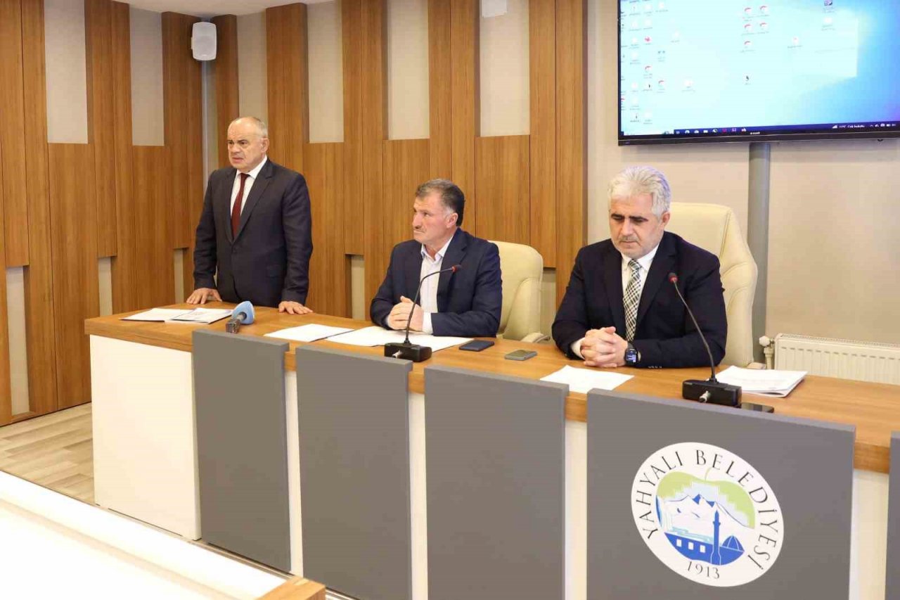 Yahyalı’da Nisan Ayı Meclisi Yapıldı