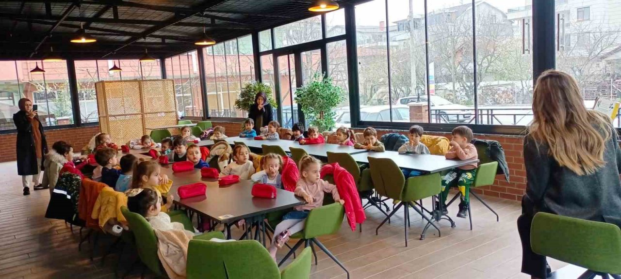 Çocuklardan kütüphaneye yoğun ilgi