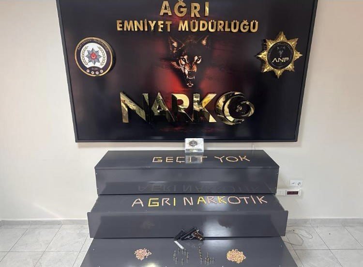 Ağrı’da uyuşturucu operasyonu: 2 tutuklama