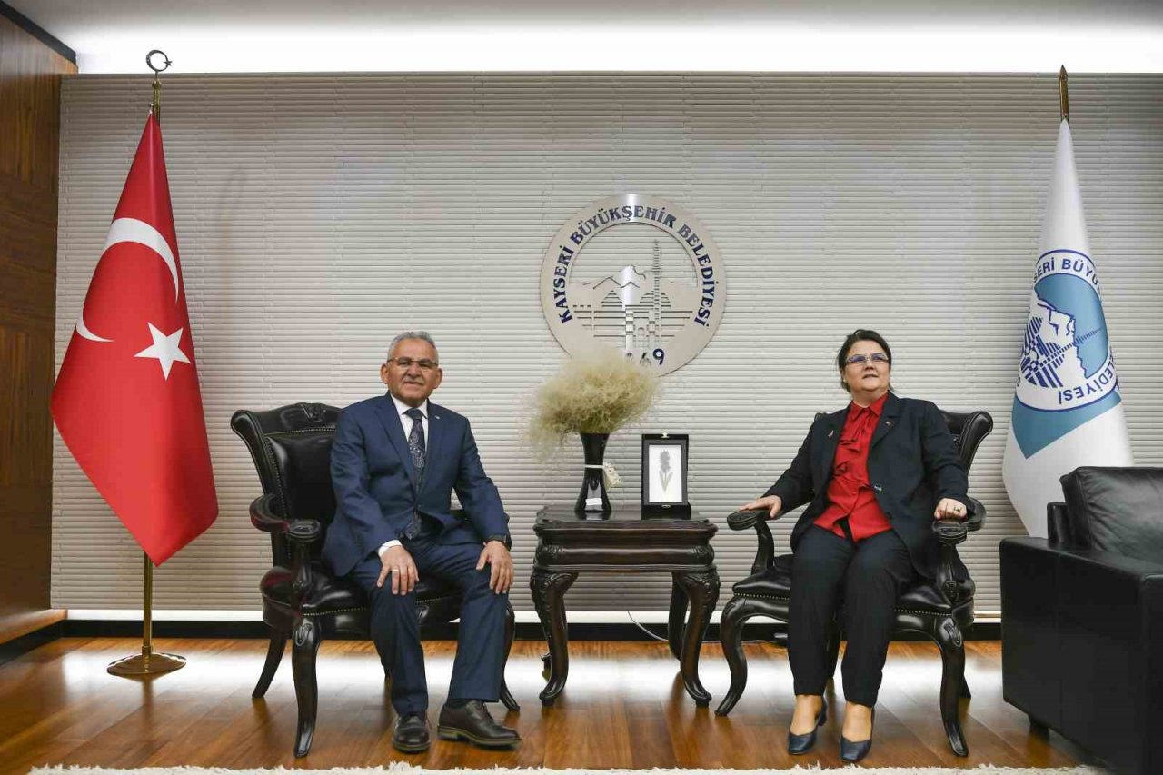 Bakan Yanık’tan Başkan Büyükkılıç’a ziyaret