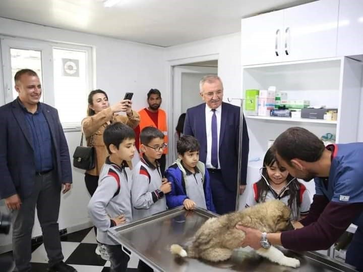 Serik’te sokak hayvanları unutulmadı