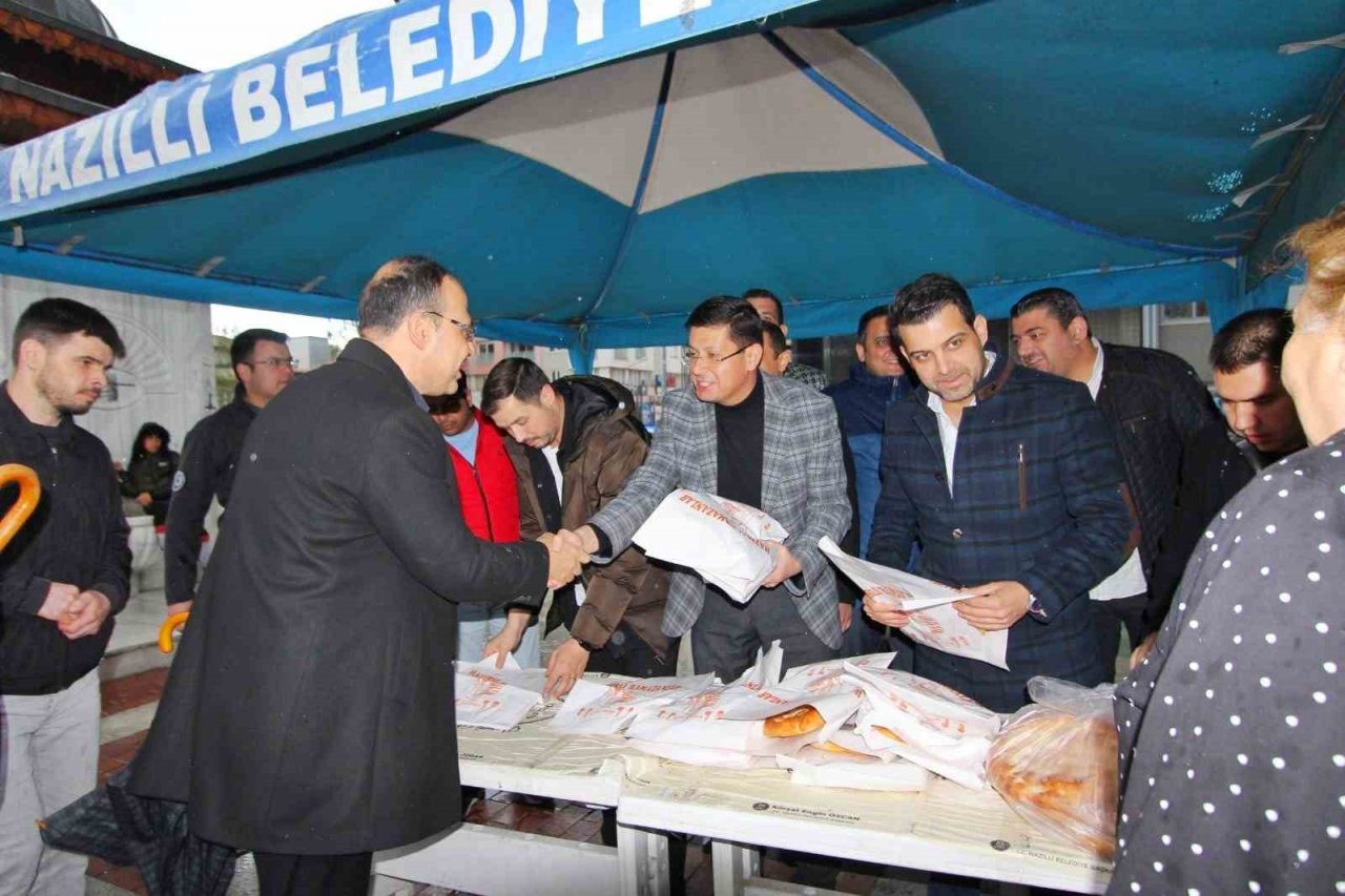 Nazilli Belediyesi Başbuğ Türkeş için hayır yaptı