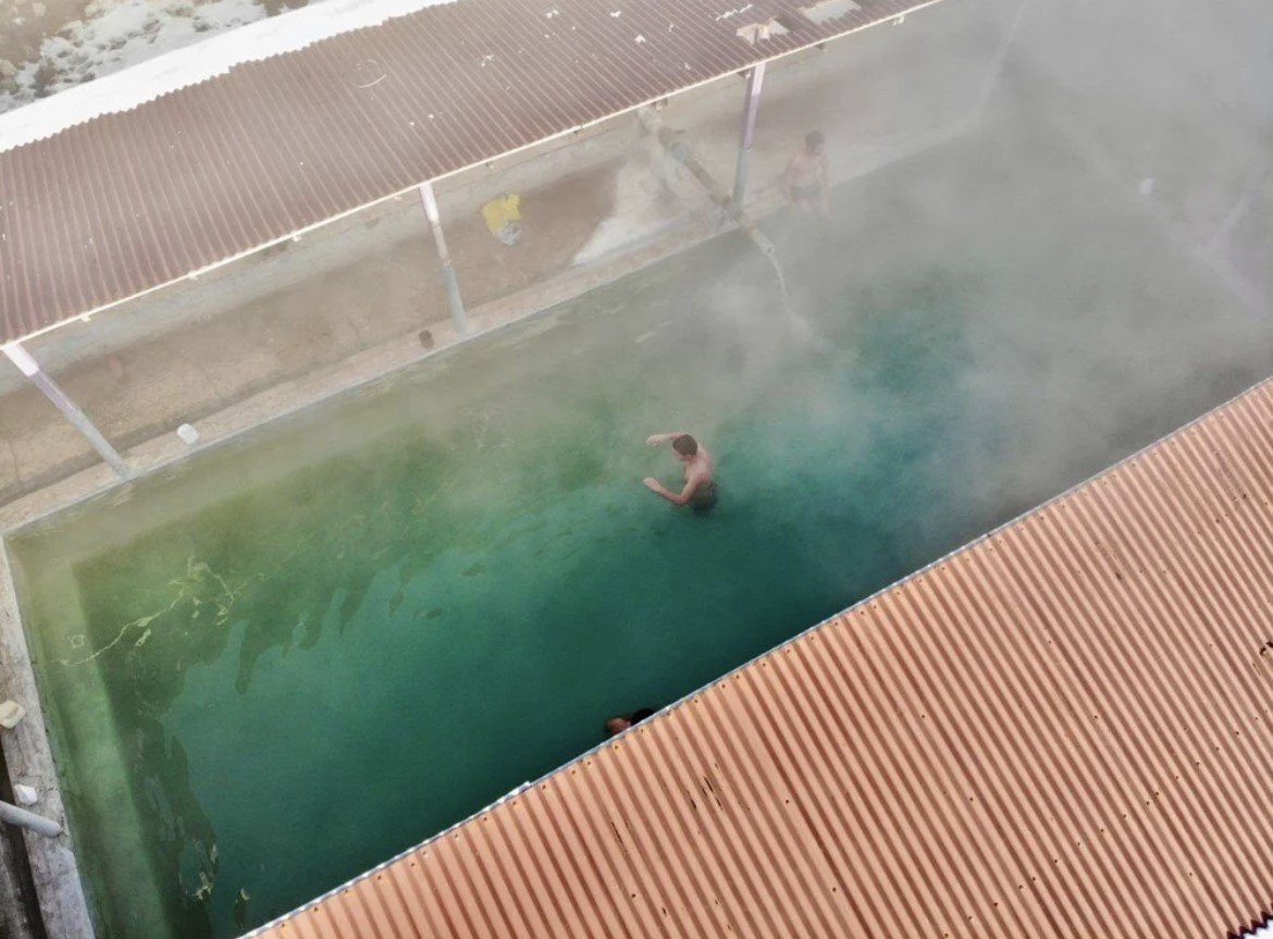 Dört mevsim sıcak suyuyla şifa arayanların adresi: “Diyadin Kaplıcaları”