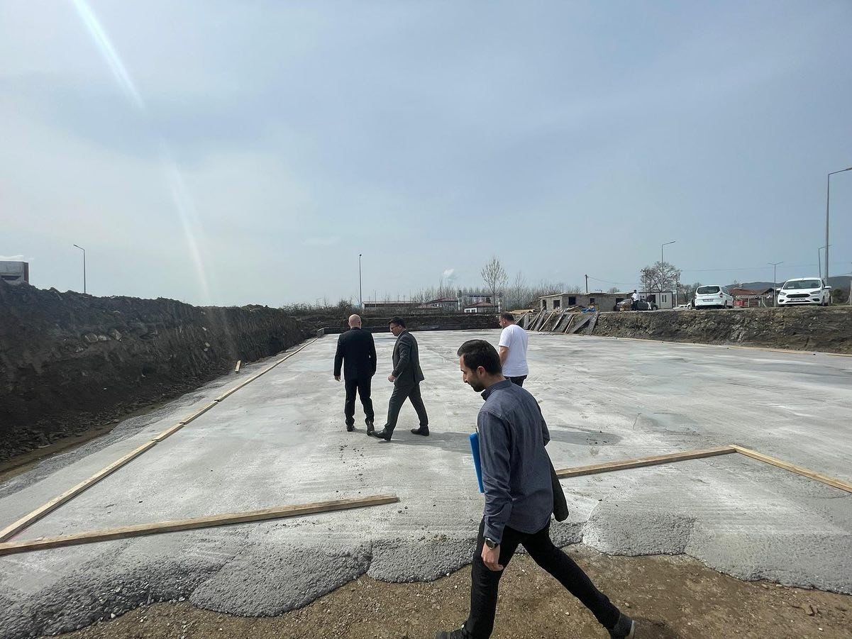 Düzce’yi ikinci yüzme havuzu inşaatı başladı