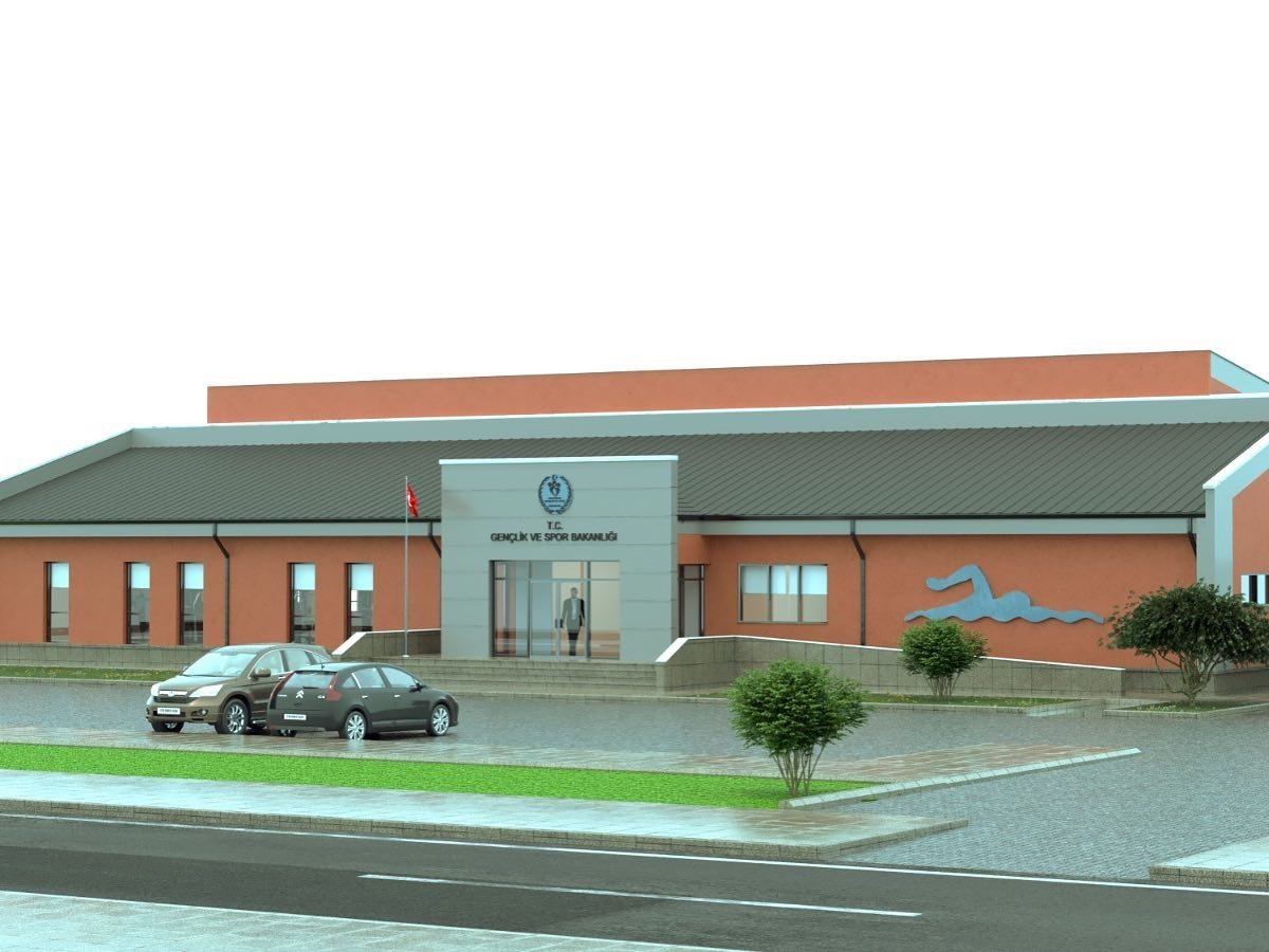 Düzce’yi ikinci yüzme havuzu inşaatı başladı