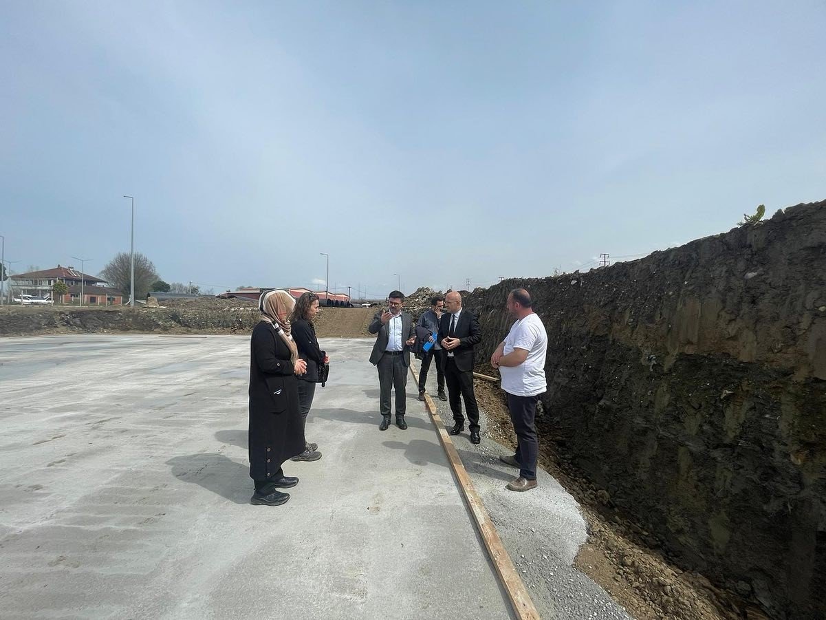 Düzce’yi ikinci yüzme havuzu inşaatı başladı